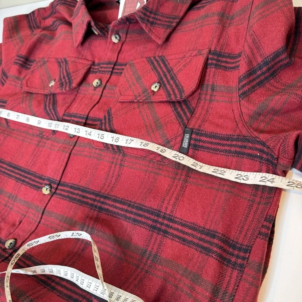 Colorado Clothing Men’s Flannel Shirt Plaid Brushed Fabric Long Sleeve Button-Up
